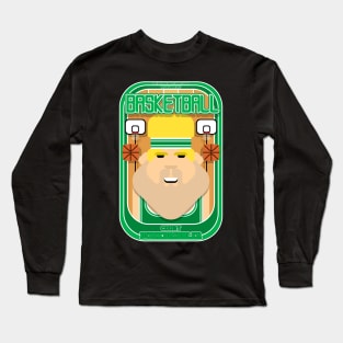 Basketball Green - Court Dunkdribbler - Sven version Long Sleeve T-Shirt